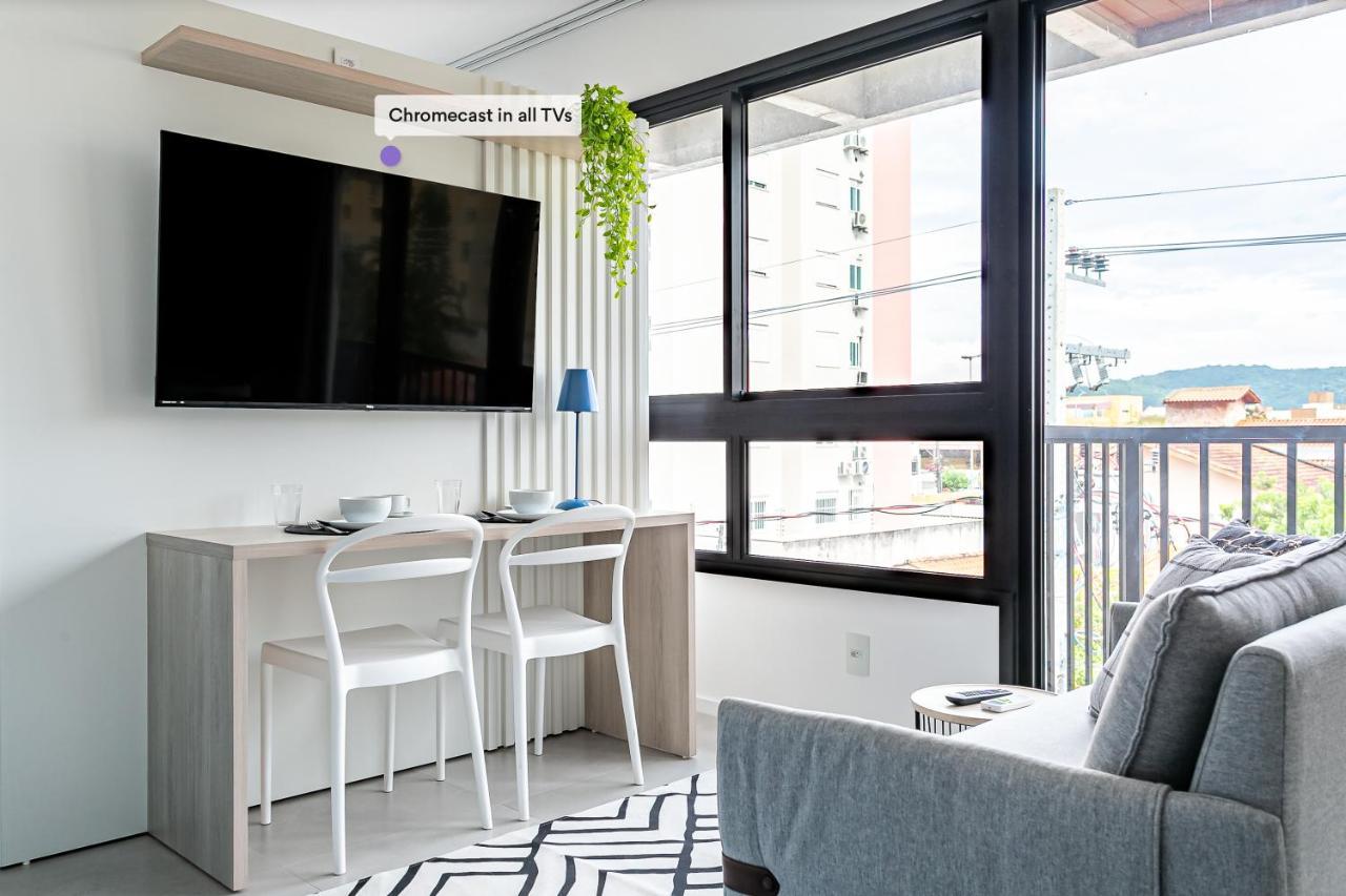 Studio Moderno Com Vaga, Proximo A Lagoa Da Conceicao - Trindade Apartment Florianopolis Exterior photo